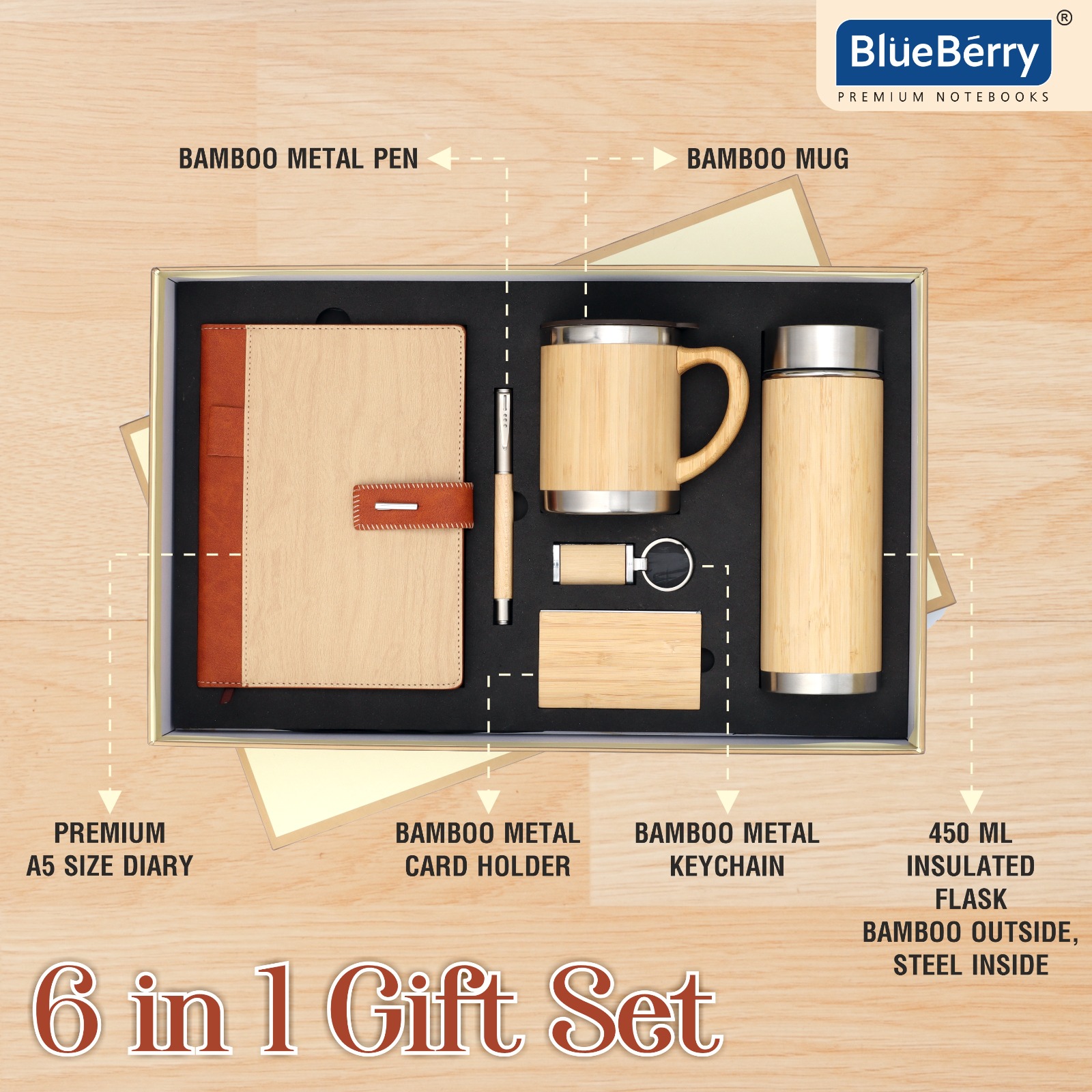 6 in 1 Gift Set Manufacturers in Delhi