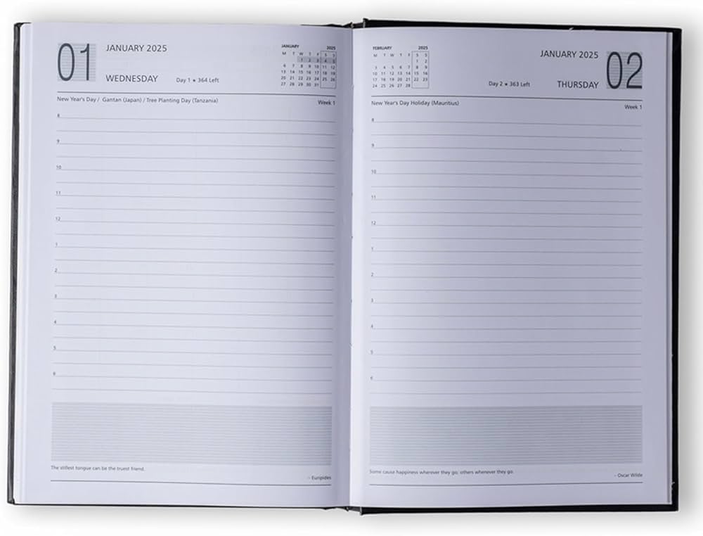 Page A Day Diaries Manufacturers in Delhi